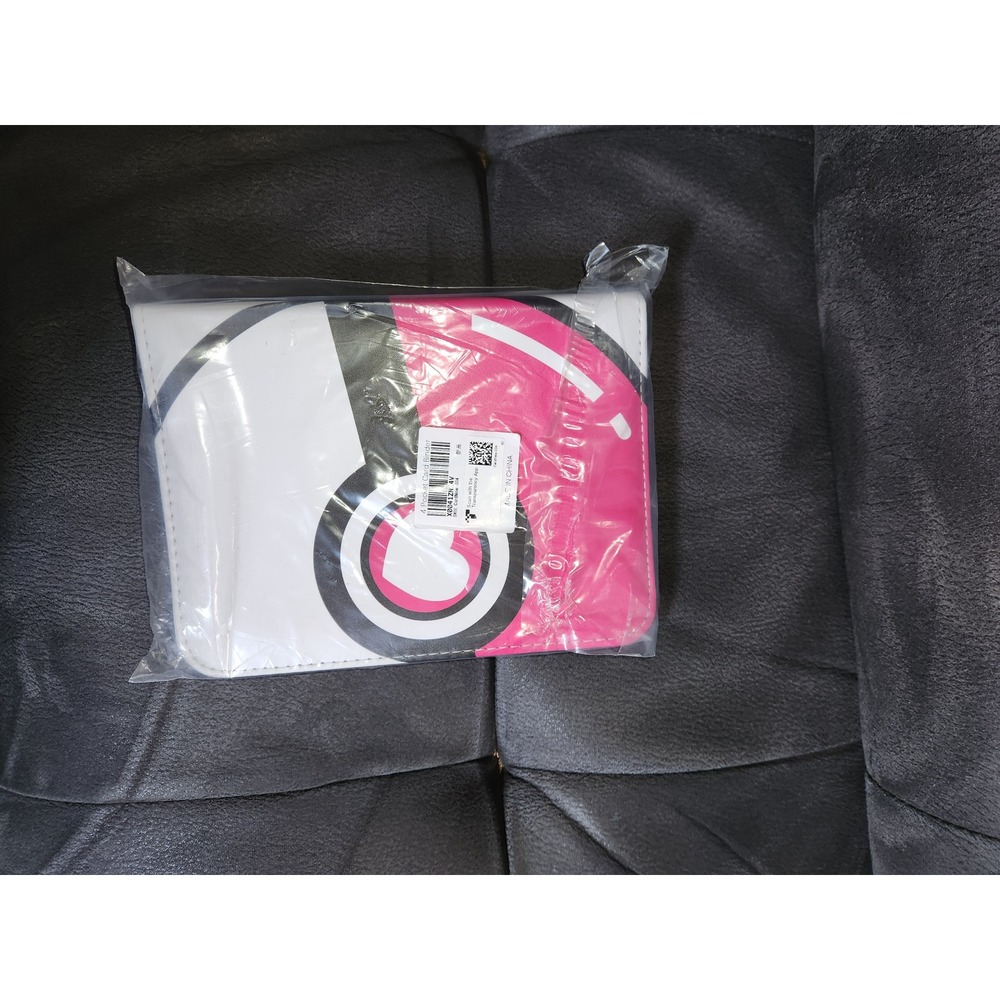 Pink Heart Love Ball Pokemon Trading Card Binder 4-Pocket Zippered Folder